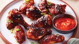 Air fryer fanatics will love these Korean chicken wings