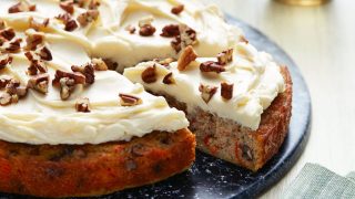 This Keto Carrot Cake Is Cream-Cheese-Frosted and Only 3 Net Carbs Per Serving