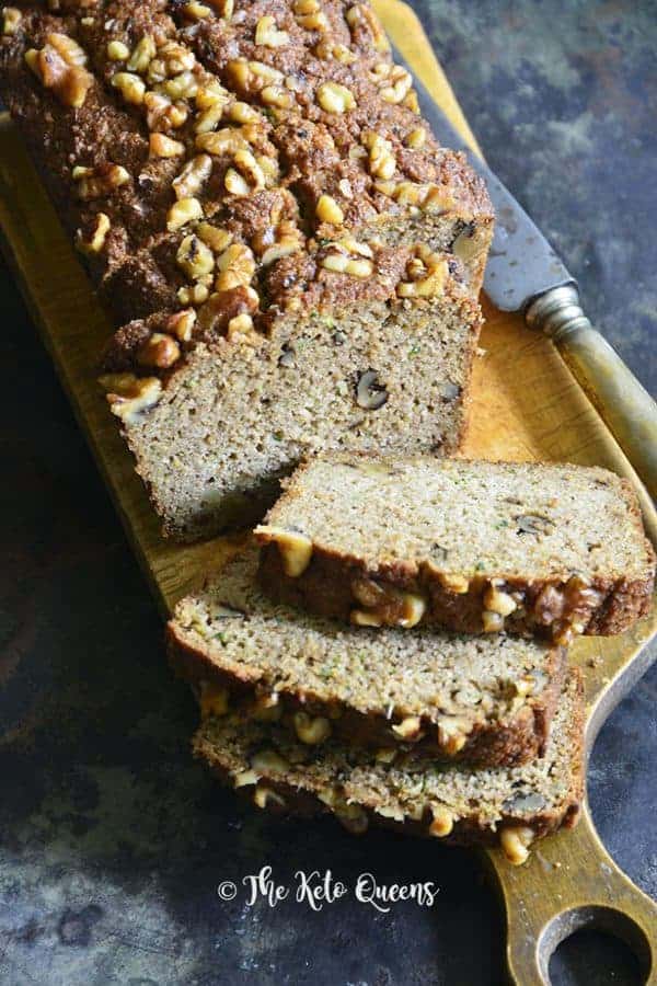 Easy Low Carb Zucchini Bread
