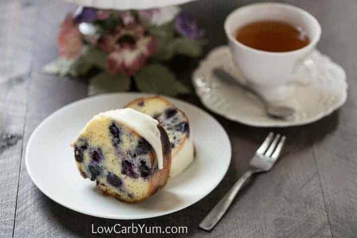 Lemon Blueberry Pound Cake Recipe - Gluten Free
