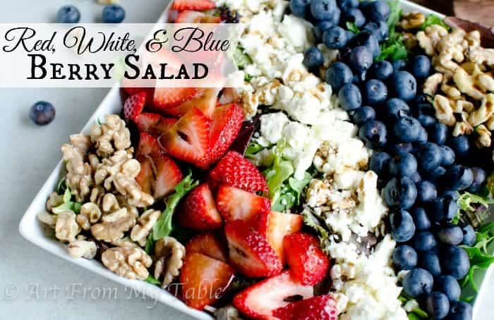 Red White and Blue Salad