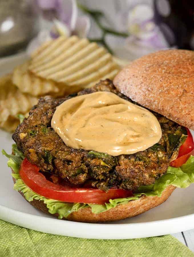 Image for Air Fryer Hamburger Recipe | Montreal Steak Burger Recipe