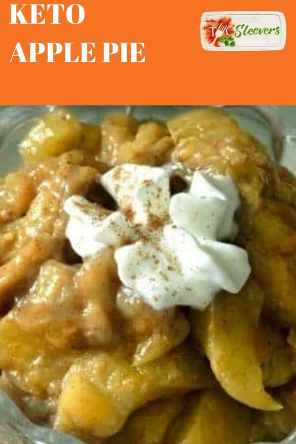 Keto Apple Pie Filling Crustless Apple Pie Healthy Apple Pie Recipe