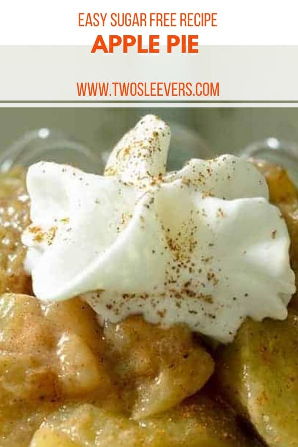 Keto Apple Pie Filling Crustless Apple Pie Healthy Apple Pie Recipe