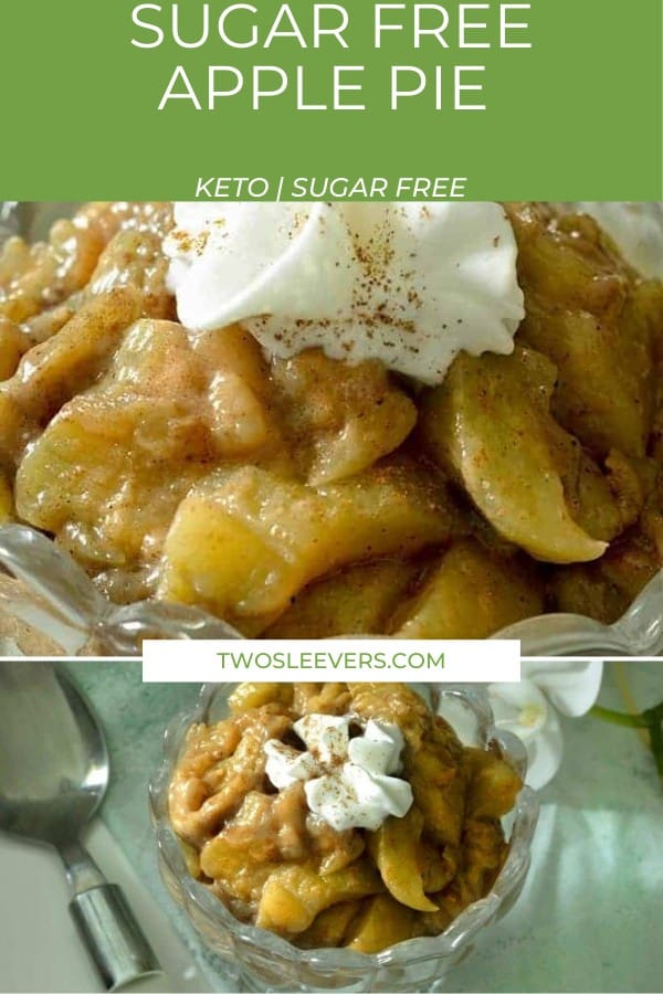 Keto Apple Pie Filling | Crustless Apple Pie | Healthy Apple Pie Recipe