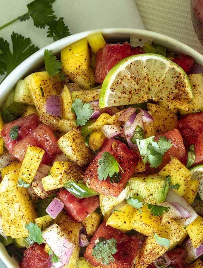 Pineapple Mango Salsa