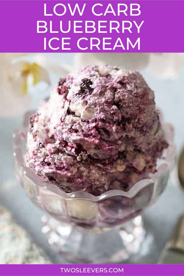 Blueberry Ice Cream 