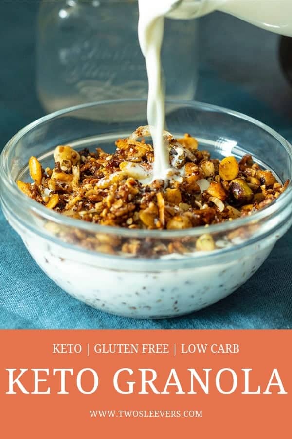 Keto Granola | Low Carb Cereal | A Low Carb, Gluten Free Start To Your ...