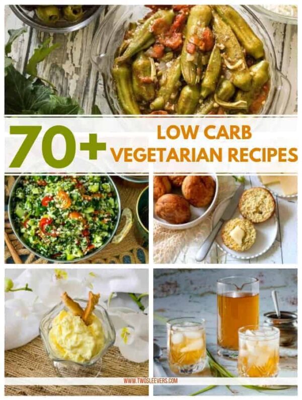 Low Carb Vegetarian Recipes | 70+ Vegetarian Receipes you NEED to try!