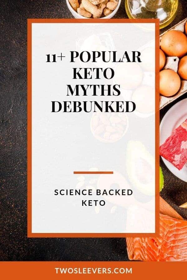 Popular Keto Myths debunked