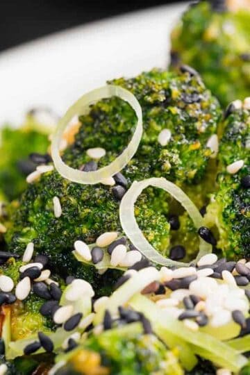 Air Fryer Broccoli | Sesame Ginger Broccoli Recipe + Video