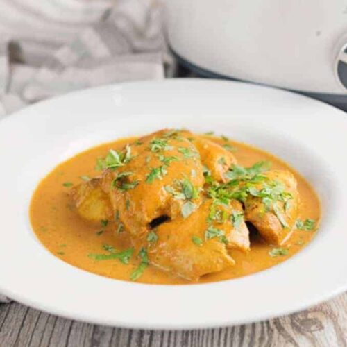 Slow Cooker Indian Butter Chicken Video Twosleevers