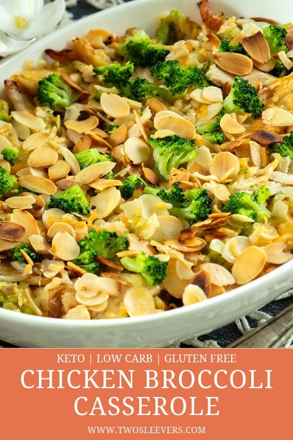 Creamy Broccoli Chicken Casserole + Video | A Quick & Keto Casserole!