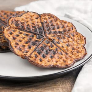 Cauliflower Chaffles - The BEST Keto Bread Replacement!