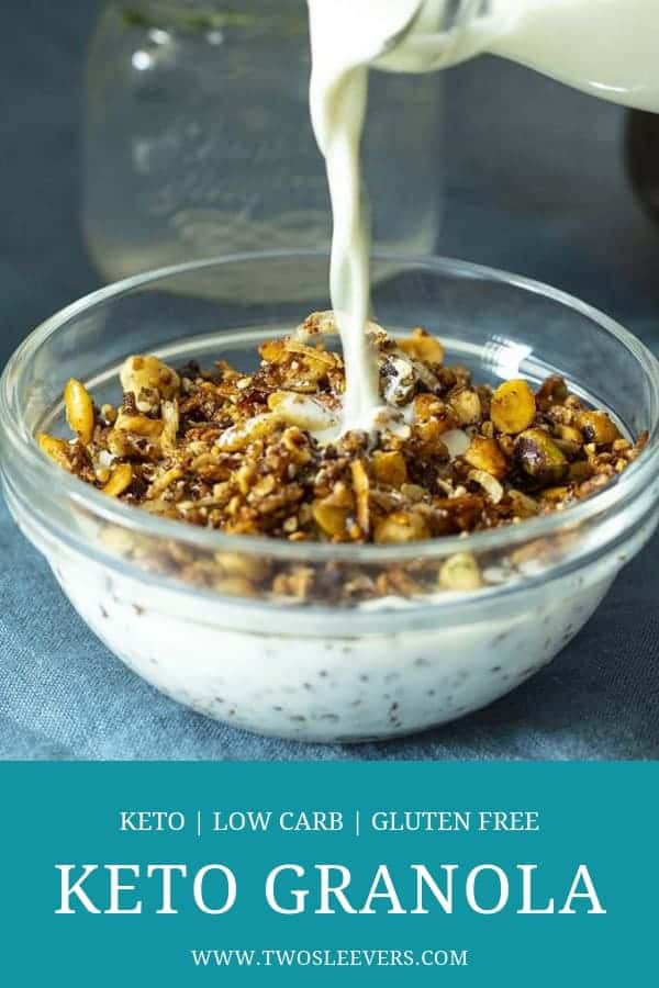 Keto Granola A Low Carb, Gluten Free Start To Your Day! TwoSleevers