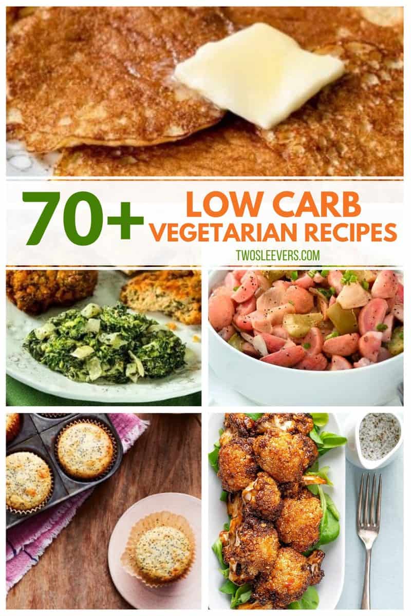 Low Carb Vegetarian Recipes | 70+ Vegetarian Receipes you NEED to try!