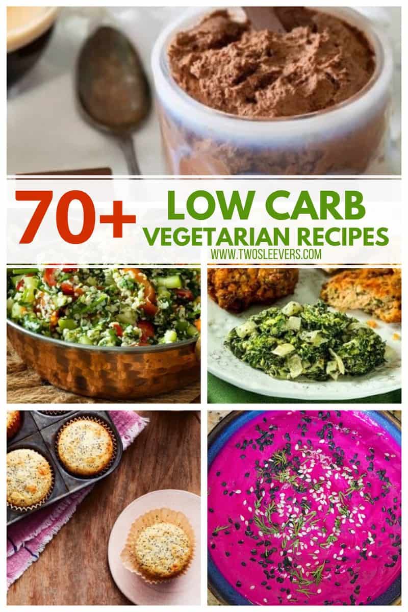 Low Carb Vegetarian Recipes | 70+ Vegetarian Receipes you NEED to try!