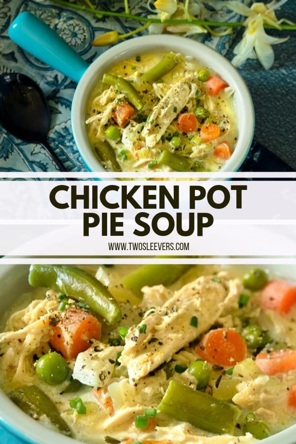 Low Carb Chicken Pot Pie Soup + Video | A Comforting and Simple Soup ...