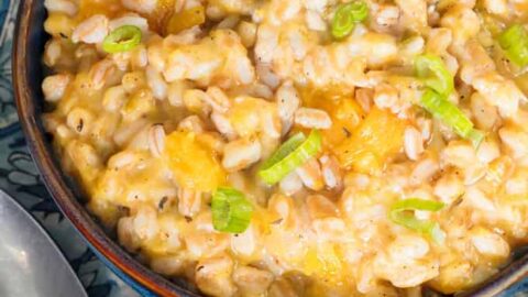 Farro Risotto With Butternut Squash
