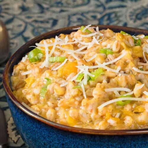 Farro Risotto With Butternut Squash Farro Instant Pot Recipe