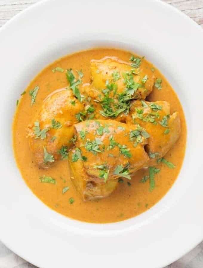 two sleevers butter chicken