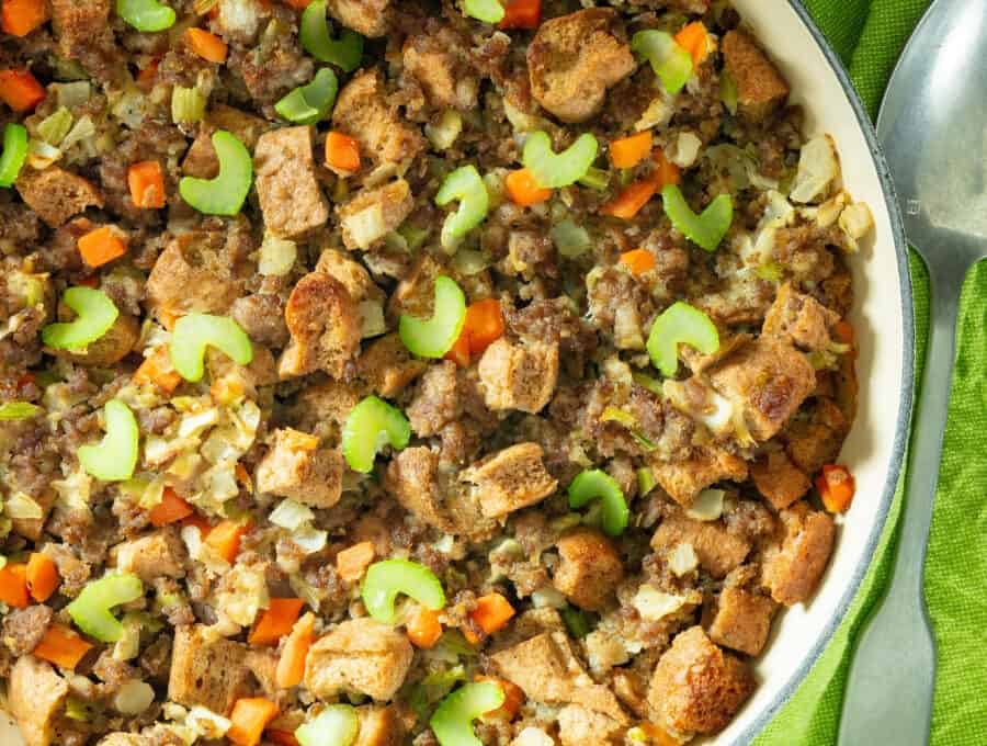 Keto Stuffing Easy Low Carb Stuffing Recipe