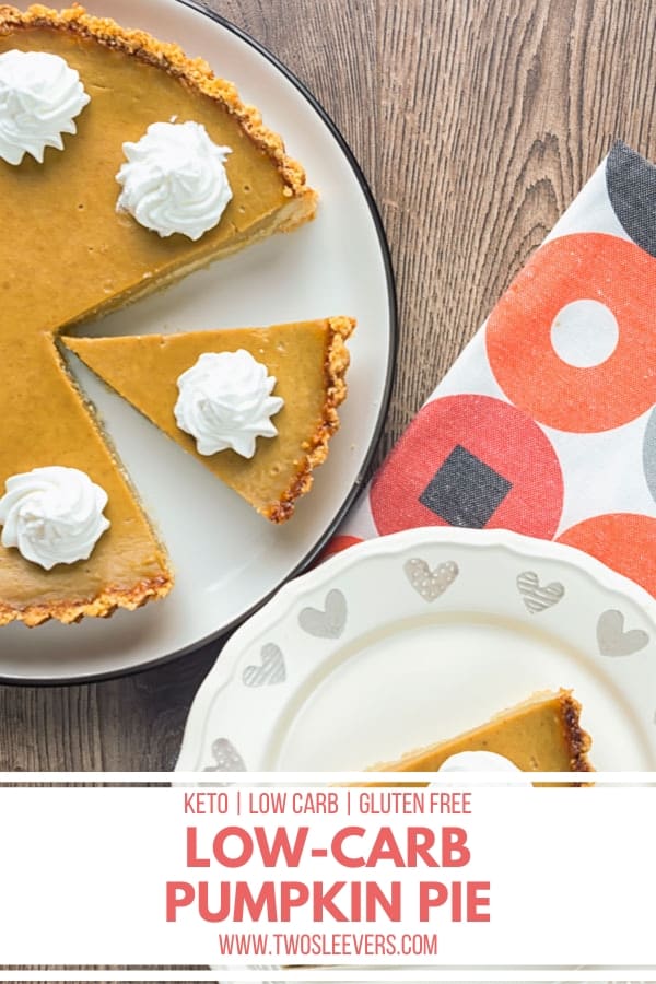 Low Carb Pumpkin Pie An Easy Low Carb Dessert 4386