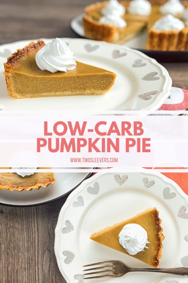 Low Carb Pumpkin Pie An Easy Low Carb Dessert