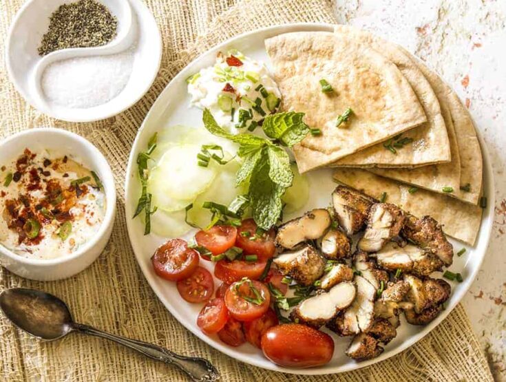 Image for Air Fried Chicken Shawarma | Air Fryer Recipe