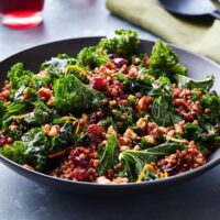 Cranberry Kasha Pilaf Wide