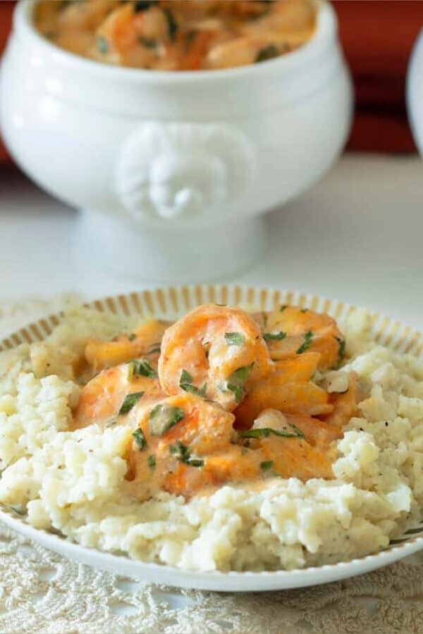 Keto Shrimp And Grits Featured Image