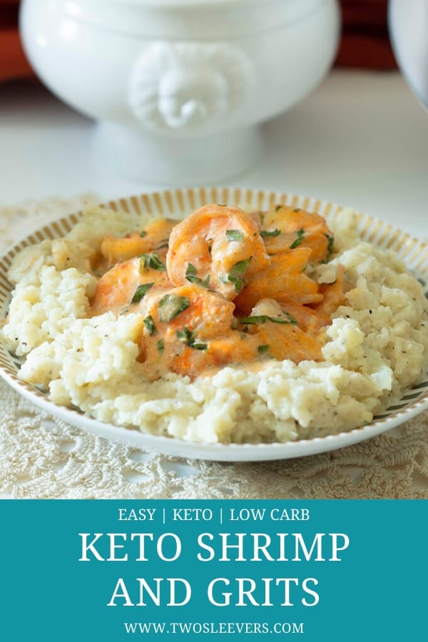 Keto Shrimp And Grits Low Carb Grits! TwoSleevers