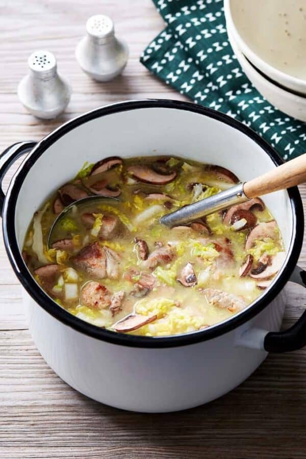 Pork Soup With Cabbage Featured Image