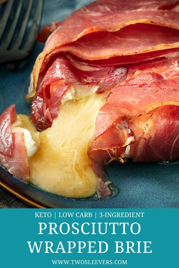 Prosciutto Wrapped Brie Delicious, 3Ingredient Appetizer! TwoSleevers