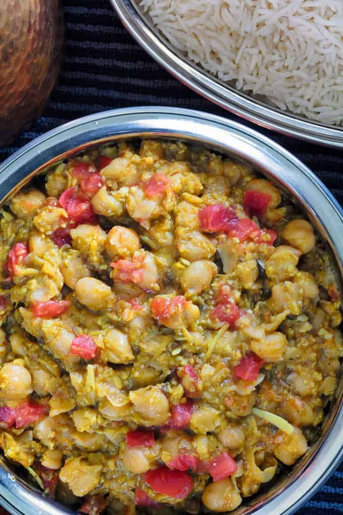 Coconut chickpea discount curry instant pot