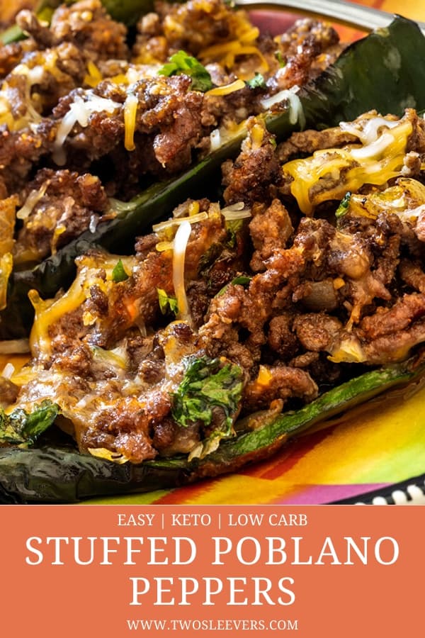 Stuffed Poblano Peppers | Low Carb Stuffed Poblanos | Quick, Easy And ...