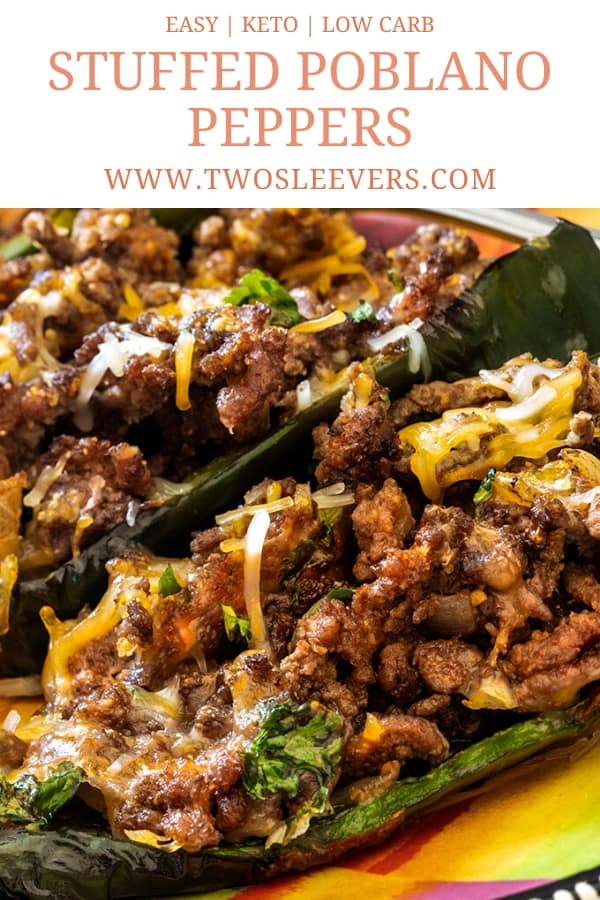 Stuffed Poblano Peppers Low Carb Stuffed Poblanos Quick, Easy And