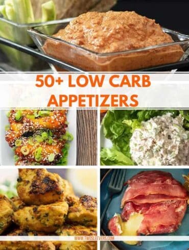 Low Carb Appetizers for the Holidays - TwoSleevers