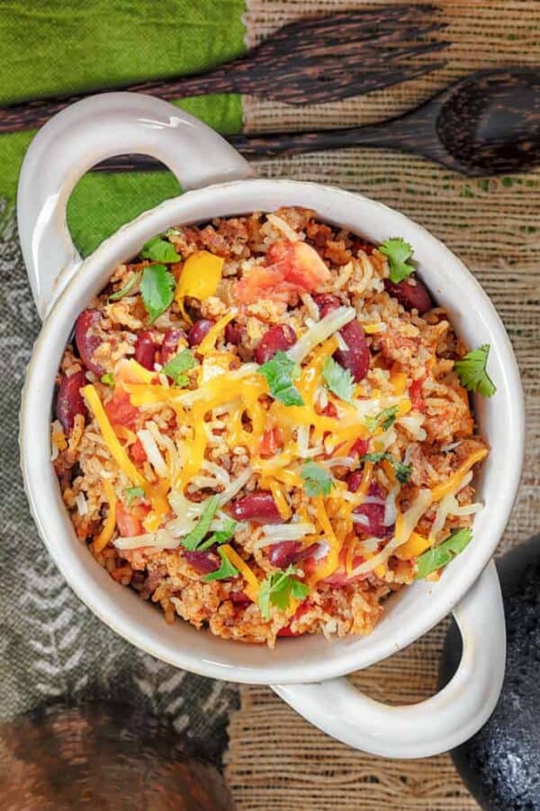 Mexican Ground Beef Casserole Featured Image