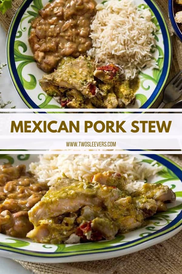 Mexican Pork Stew | Pressure Cooker Pork Chile Verde