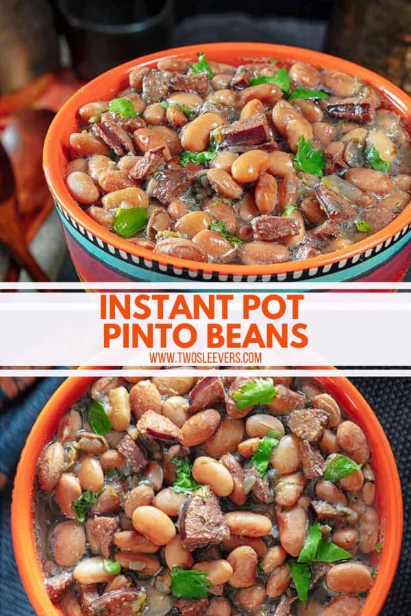 Instant Pot Pinto Beans Pinto Beans Recipe With Pork Delicious and