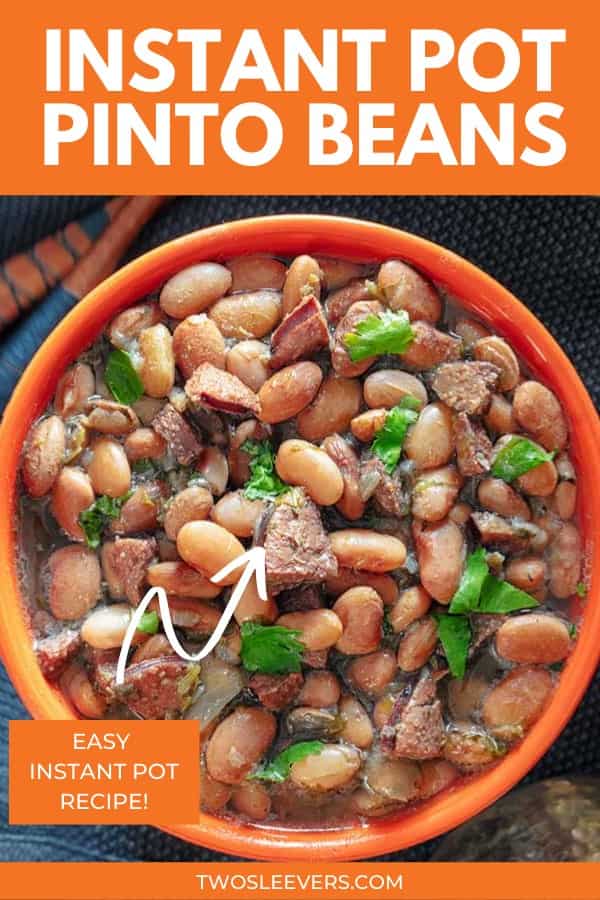 Instant Pot Pinto Beans Pinto Beans Recipe With Pork Delicious and