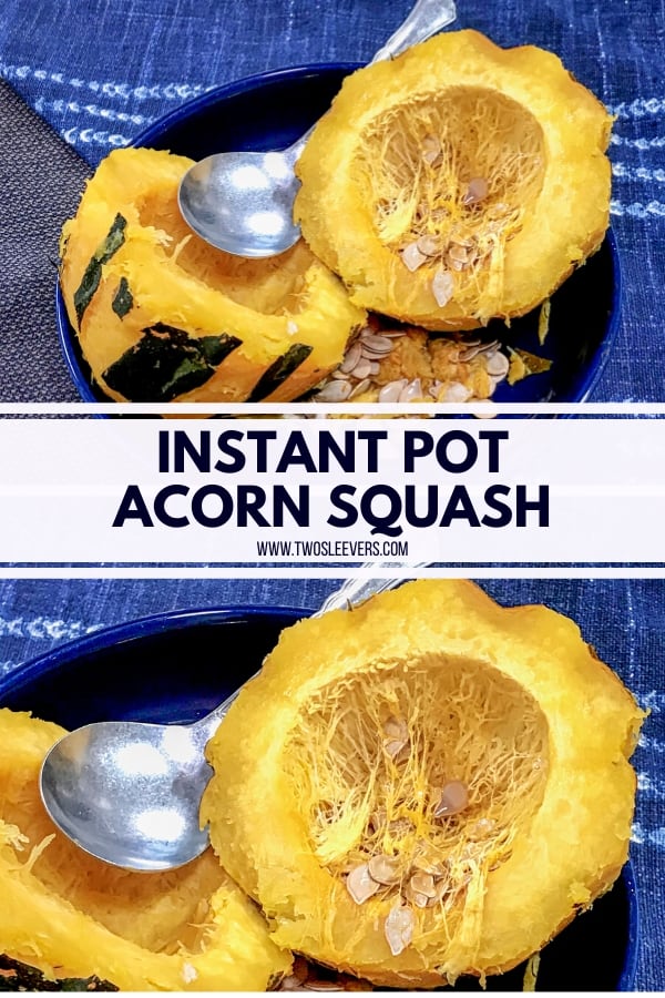 instant pot acorn squash with apples