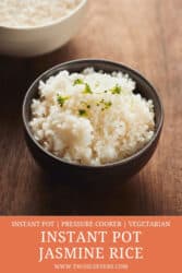 Perfect Instant Pot Jasmine Rice Recipe - Hungry Huy