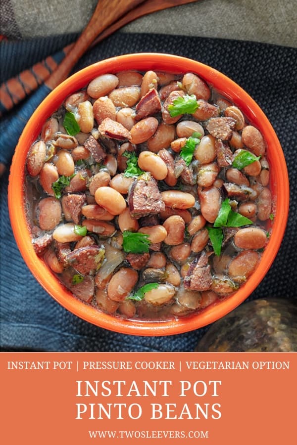 Instant Pot Pinto Beans Pinto Beans Recipe With Pork Delicious and