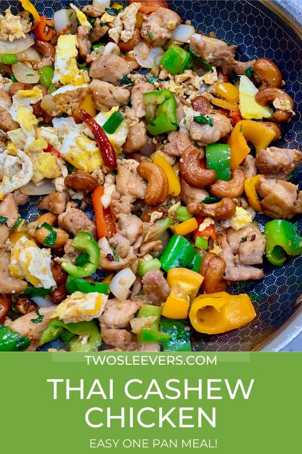 Thai Cashew Chicken | A Simple One-Pan Recipe!