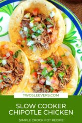 slow cooker chipotle chicken