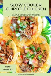 slow cooker chipotle chicken