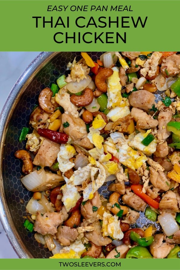 Thai Cashew Chicken | A Simple One-Pan Recipe!