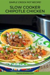 slow cooker chipotle chicken